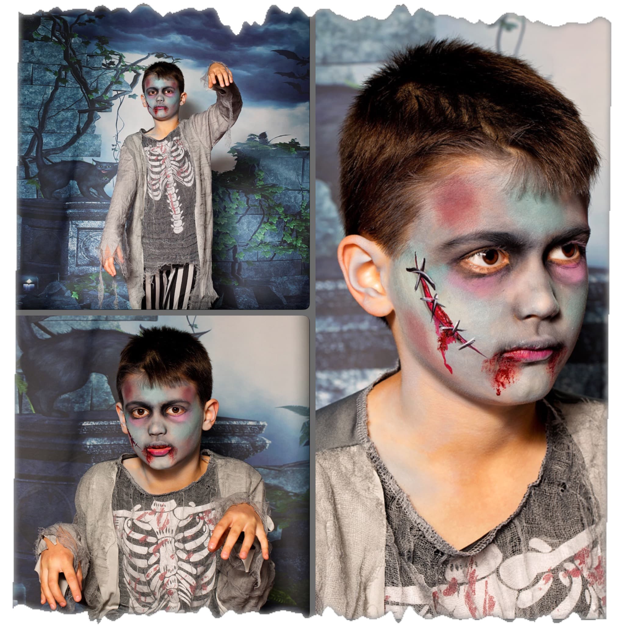 Halloween — face art by WenDee