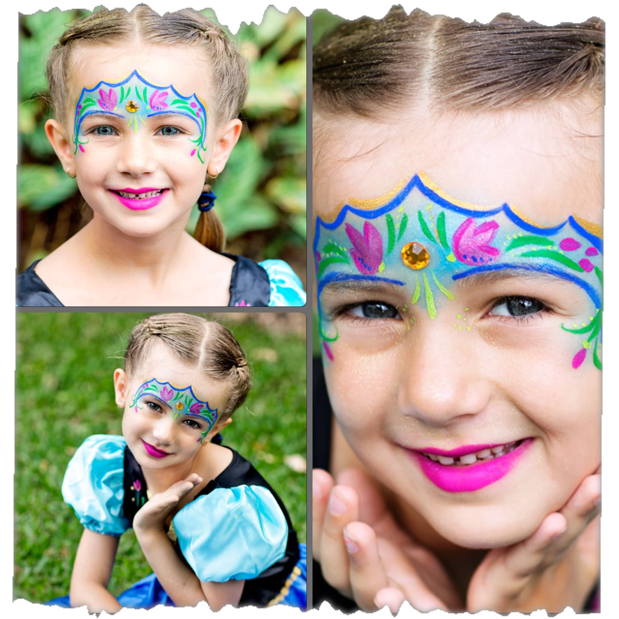 Tiara Jewel — face art by WenDee