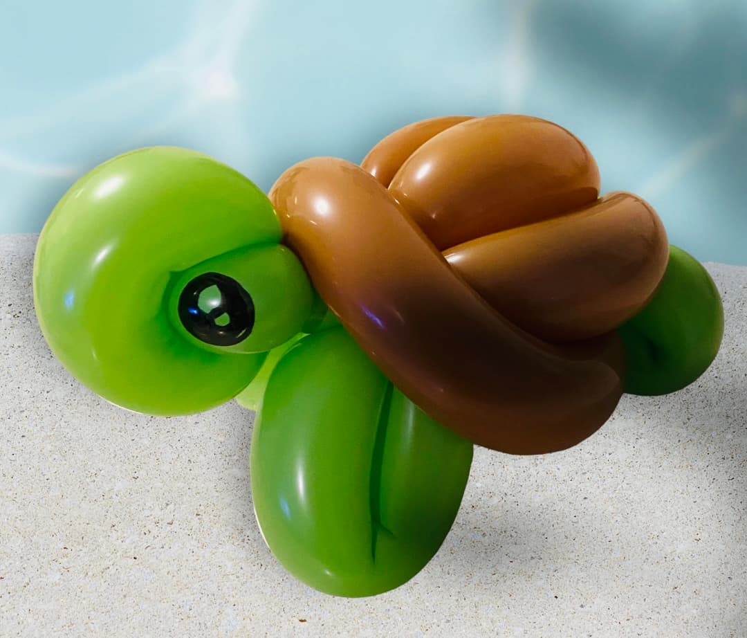 Balloon turtle